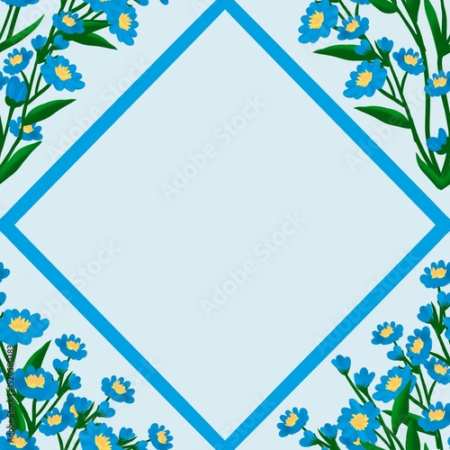 Fototapeta Naklejka Na Ścianę i Meble -  Seamless watercolour and unique floral pattern background for covers, notes, banner. Soft backgrounds colour. Watercolour art work. Flower stalk. Colourful flower.