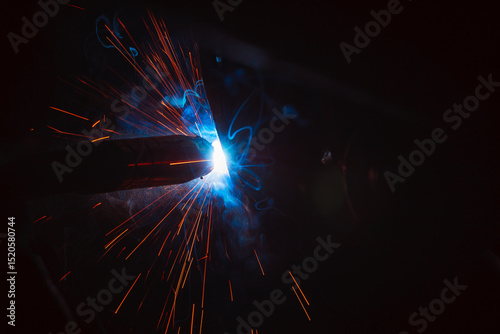 Obraz na płótnie Arc welding