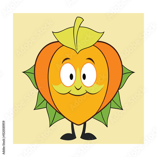 apple with a smile