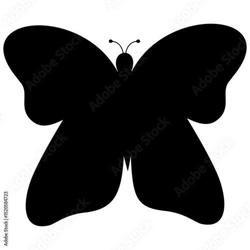 Butterflies silhouettes. Butterfly Silhouettes Vector Illustration. showcases a collection of butterfly silhouette , butterflies are perfect for backgrounds, patterns, and designs. ethereal display of