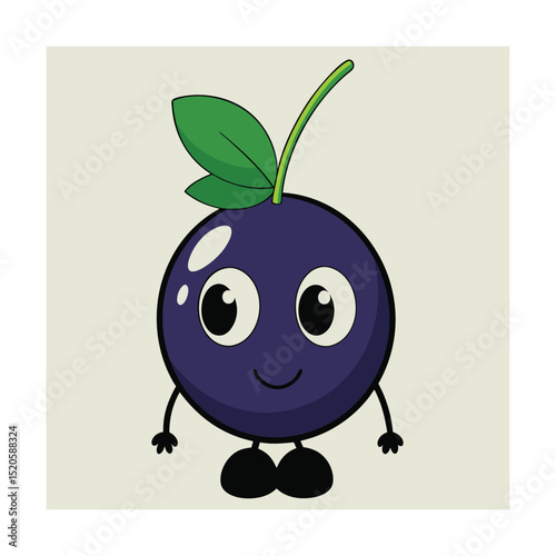 funny fruit cartoon
