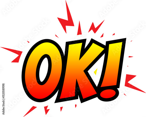 Cartoon comic sign burst clouds. Speech bubble, Oke OK sign expression and pop art text frames. Comics mem expressions speech, superhero book Oke OK label. Isolated vector symbols set