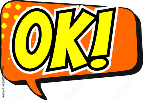 Cartoon comic sign burst clouds. Speech bubble, Oke OK sign expression and pop art text frames. Comics mem expressions speech, superhero book Oke OK label. Isolated vector symbols set