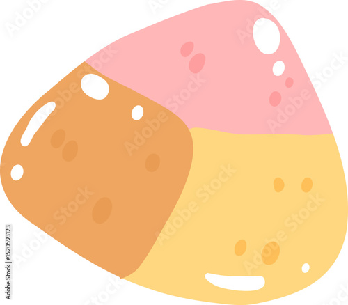 Mexican Puerquito Pan Dulce Illustration, Hand Drawn Sweet Bread Clipart, Traditional Bakery Line Art