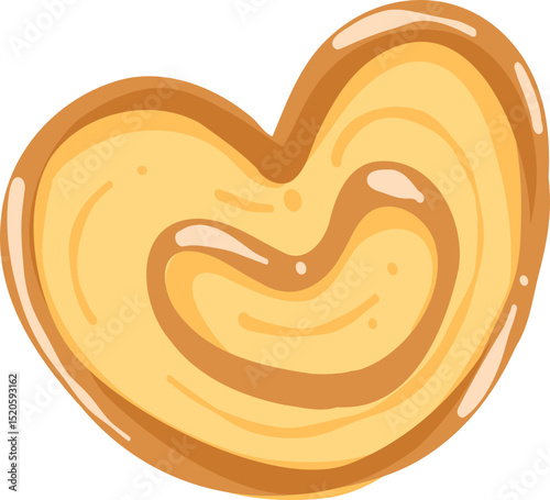Mexican Puerquito Pan Dulce Illustration, Hand Drawn Sweet Bread Clipart, Traditional Bakery Line Art