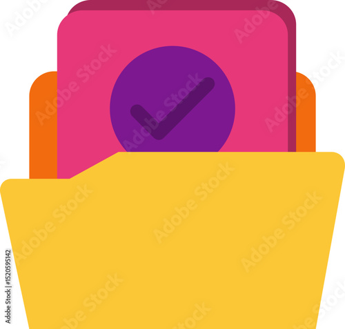 Flat File Folder Document Element