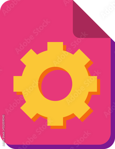 Flat File Folder Document Element