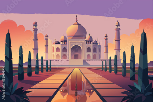 Taj mahal india architecture travel tourism landmark art