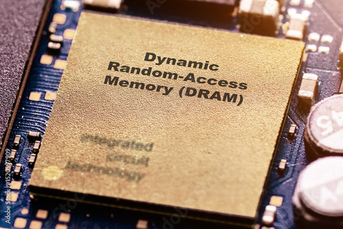 Obraz na płótnie Dynamic Random-Access Memory 