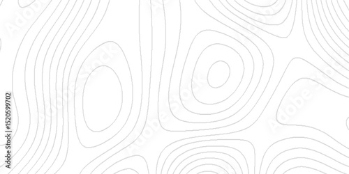geographic grid of line contour map, Topographic map and landscape terrain texture with pattern, The stylized height of the topographic map contour in lines with geometric stripes.