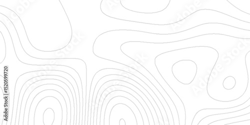 geographic grid of line contour map, Topographic map and landscape terrain texture with pattern, The stylized height of the topographic map contour in lines with geometric stripes.