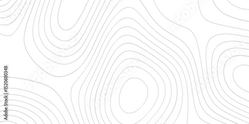 geographic grid of line contour map, Topographic map and landscape terrain texture with pattern, The stylized height of the topographic map contour in lines with geometric stripes.