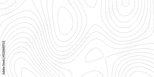 geographic grid of line contour map, Topographic map and landscape terrain texture with pattern, The stylized height of the topographic map contour in lines with geometric stripes.
