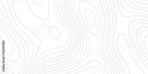 geographic grid of line contour map, Topographic map and landscape terrain texture with pattern, The stylized height of the topographic map contour in lines with geometric stripes.