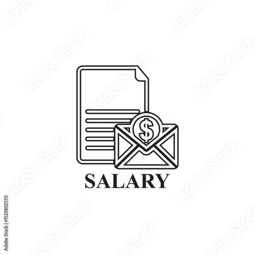 sallary icon , money icon vector