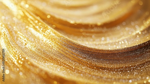 Golden Glitters Shines with Elegance, Creates a Sense of Celebration and Festivity
