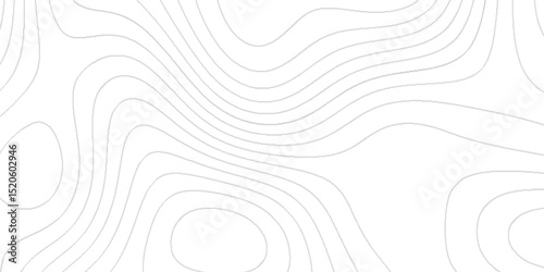 Creative topographic contour map with abstract elevation lines, modern geographic terrain design, digital land survey pattern, cartography background texture, decorative landscape illustration.