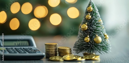 Calculate Holiday Budget with Christmas Theme and Track Festive Expenses