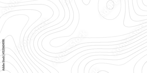 Abstract terrain topography background with contour elevation lines, geographic landform curves, modern cartography texture, survey mapping design, decorative landscape illustration.