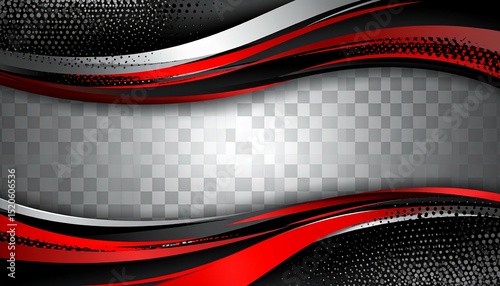 Modern red and black abstract vector background - great for design inspiration