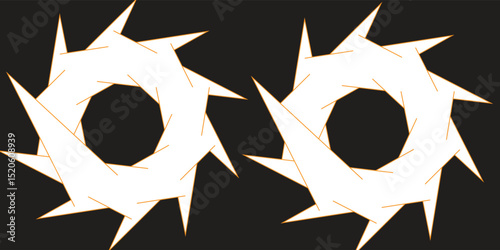 Comic Line Explosion in Anime, Radial Explosion in Cartoon Anime Book Style