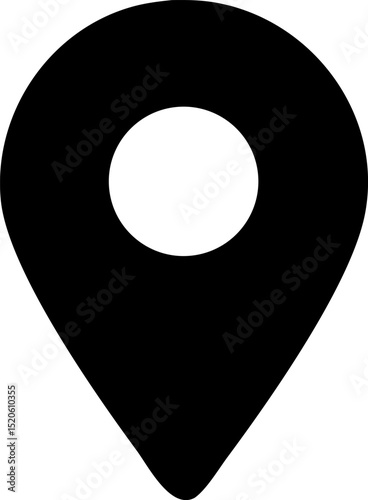 Location Icon with Cat Illustration A Vector Design Featuring a Pinpoint Marker and a Whimsical Feline Theme for Maps and Creative