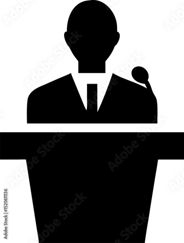 Conceptual Illustration of Business and Politics with a Focus on Global Strategy Leadership and Financial Markets in a Colorful and Modern