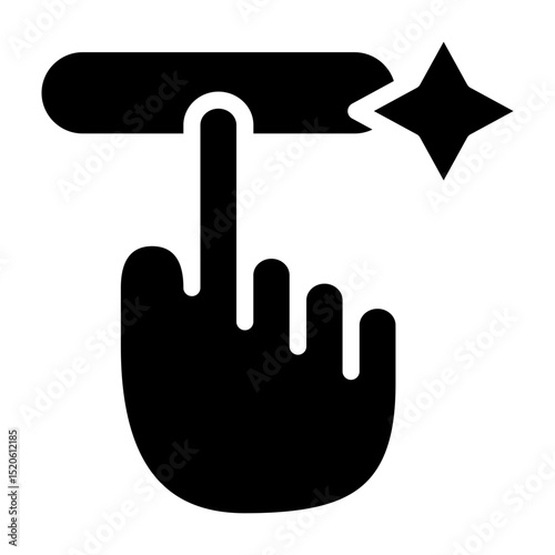 Subscription Vector Glyph Icon Design