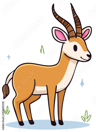 Happy Wild Animal Drawing