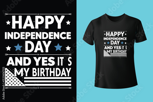 Text 4th of July. Independence Day vector lettering typography for postcard, card, banner. Celebration calligraphy. US military armed forces typography concept . National poster design