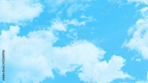 Beautiful Sky ,Beautiful cloud space weather beautiful blue sky background.White fluffy clouds.Blue sky background in summer sunlight n sun ray at sunshine day,Clear very nice soft blue sky .