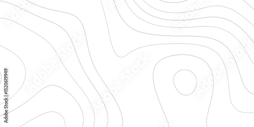 Abstract geometric modern and curved Topographic Map Background with Contour Lines and Geographic Grid, Realistic Topographic Relief Map, Abstract geometric line Background with curved lines.