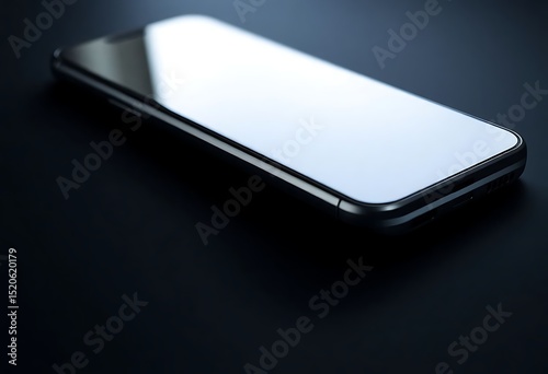 close up of a cell phone on a table