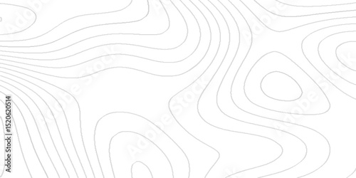 Abstract geometric modern and curved Topographic Map Background with Contour Lines and Geographic Grid, Realistic Topographic Relief Map, Abstract geometric line Background with curved lines.