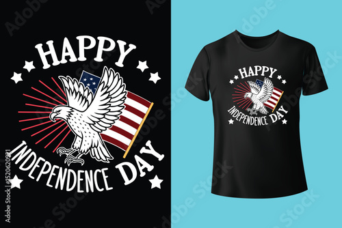 USA Military Flag T Shirt Design