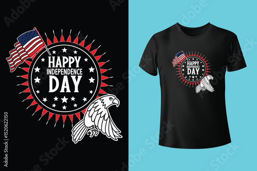 USA Military Flag T Shirt Design
