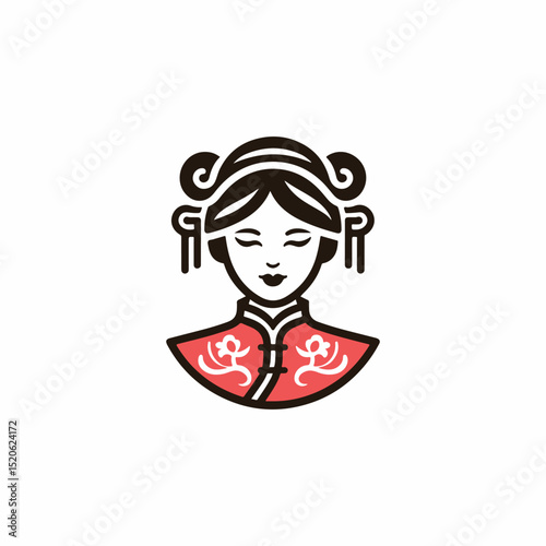 Chinese women logo