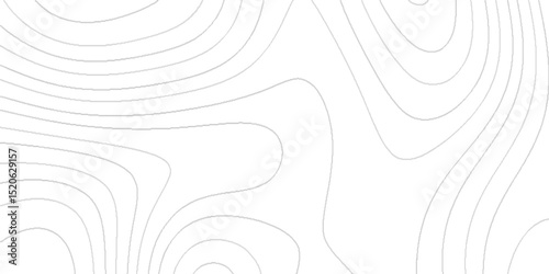 geometric black stripes wave paper curved reliefs abstract background, black Topographic map patterns, topography  line contour map, Topographic map landscape terrain texture grid with various lines.