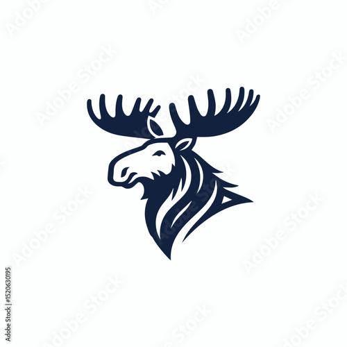 Majestic moose logo