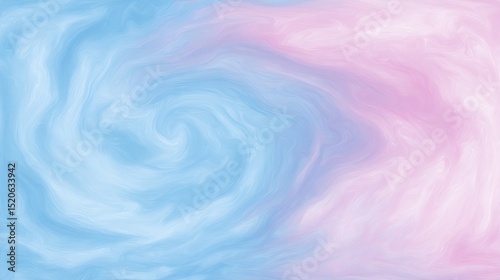 Cotton candy sky dreamlike watercolor effect