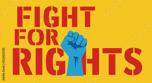 Fight for Rights - Protest Against Injustice and Advocacy for Equality in Society