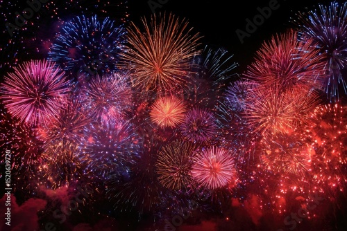 Describe the emotions you feel when watching fireworks on the 4th of July.