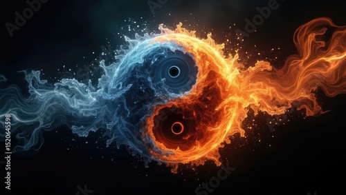 abstract fire background