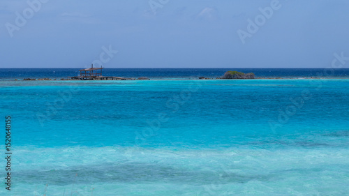 Blue waters Savaneta Lagoon Aruba