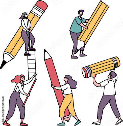 pencil and eraser