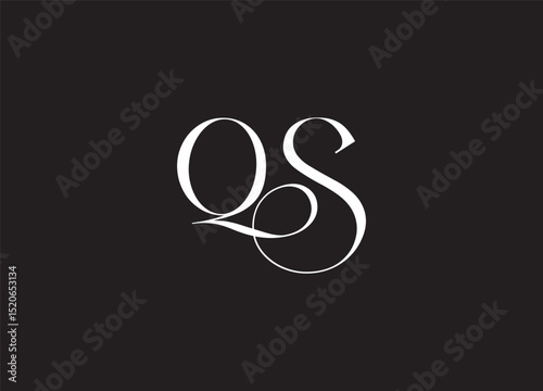 QS Logo Design Creative and Modern Logo Design