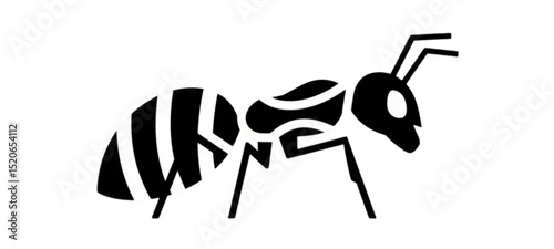 vector illustration of a ants 