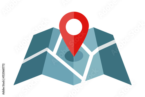 map icon vector ilustration