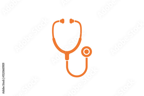Stethoscope Illustration Healthcare Concept Medical Examination Tool