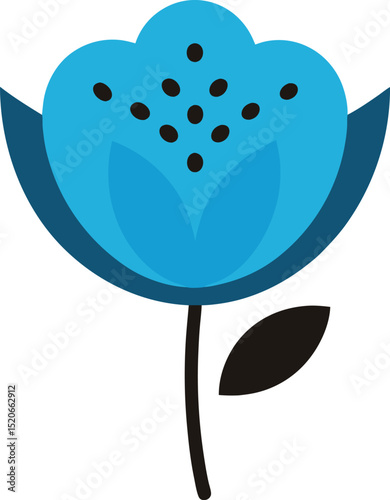 poppy seed vector illustration on white background 